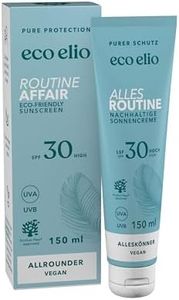 eco elio SPF 30 sustainable sun cream 150ml "Routine Affair" I Sun cream without octocrylene and microplastics I Face sun cream face 30 I Sunscreen no cosmetics fragrance-free I Sun cream body 30