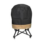 Onlyfire Kamado Grill Cover Fits for Large Big Green Egg,Kamado Joe Classic and Stand-Alone,Large Grill Dome,Pit Boss K22,Louisiana K22,Coyote The Asado Cooker and Other,30" Dia X 24" H