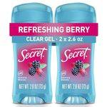 Secret Scent Expressions Boho Berry Clear Gel Women's Twin Antiperspirant and Deodorant, 5.2 Ounce, Packaging May Vary