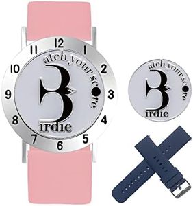 E TRUEE Golf Ball Marker with Golf Stroke Counter Bracelet, Birdie Ball Marker, Golf Accessories, Golf Gifts, Golf Score Counter for Men Women
