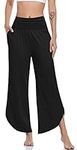 UEU Women's Wide Leg Yoga Pants Hig