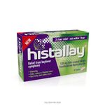 Histallay Hayfever Tablets, 120mg Fexofenadine, Suitable for Watery & Red Eyes, Sneezing, Itchy & Runny Nose, Acts Within 1hr - 24hrs Relief, Antihistamine Tablets, 30 Tablets