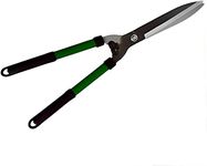 Unibos | Classic Hedge Shears | Garden Shears with Handles | Anti-Slip Grip, Rust-Resistant Steel | Shrubs & Grass | Ergonomic Handles | Sharp Blades | Easy Cutting & Trimming | 54cm