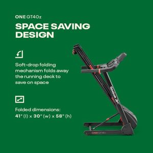 Reebok GT40z Folding Treadmill – Upgraded Home Fitness Machine