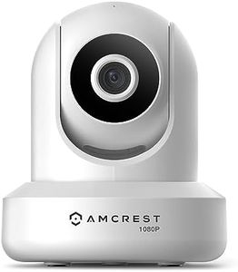 Amcrest 1080P WiFi Security Camera 2MP Indoor Pan/Tilt Wireless IP Camera, IP2M-841W (White)