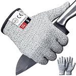 Apaffa 2PCS Cut Resistant Gloves Fo