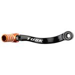 Tusk Folding Shift Lever Black/Orange Tip - Fits: KTM 250 XC 2006-2016