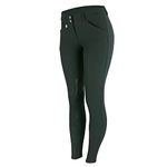 HORZE Grand Prix Womens Silicone Knee Patch Riding Breeches