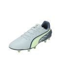 Puma Unisex-Adult King Match FG/AG Frosted Dew-Fizzy Apple-Gray Skies Football Shoe - 11 UK (10786303)