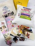 CRAFT MANIACS TAYLOR SWIFT SONGS AS BOOKS 16*16 PILLOW & MAKEUP POUCH COMBO SET : PILLOW, BIG MAKEUP POUCH, SPIRAL DIARY, MAGNETIC BOOKMARK SET, ONE BADGE & 3 KEYCHAINS | UBER COOL MERCH FOR SWIFTIES