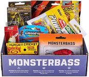 MONSTERBASS Platinum Series Bass Fishing Kit. includes The BEST Smallmouth & Largemouth baits.