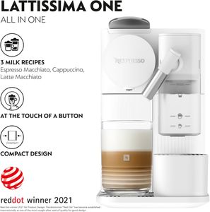 Nespresso Lattissima One Coffee Machine – White