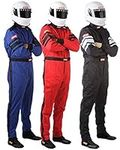RaceQuip Racing Driver Fire Suit On