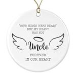 Loss of Uncle Remembrance Ornament 