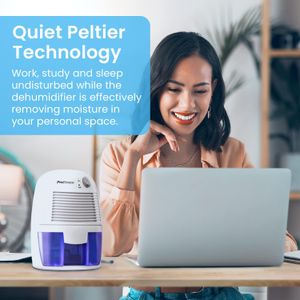 Pro Breeze 500ml Compact Dehumidifier – Portable Moisture Absorber