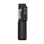 Utopian Kabellos V1 Wireless Tattoo Pen Machine Profession Rotary Tattoo Gun for Lining, Shading, Coloring, Coreless Motor Digital LED Display 5 Replaceable Tattoo Grips Tattoo Pen Kit (KV1-BLK)