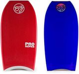 BZ Pro Boards PRO Zero G Bodyboard (Red/White/Electric Blue, 41)