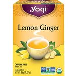 Yogi Tea - Lemon Ginger Tea - 6 Pack, 96 Tea Bags Total