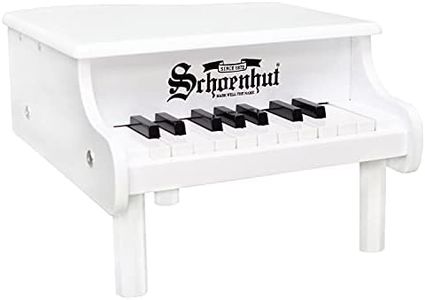 Schoenhut Baby Grand Piano - 18 Keys Mini Keyboard Piano - Musical Instruments for Kids Promotes Hand-Eye Coordination - Kids Piano Keyboard with Chromatically Tuned Baby Keys - Piano for Toddlers