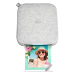HP Sprocket 3x4 (8.9x10.8 cm) Portable Photo Printer, Instant Print Pictures and Scrapbook with Zink Sticky-Backed Paper from your iOS & Android Device, For Home Use or On the Go, White
