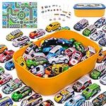 80 Pack Pull Back Toy Cars, Christm
