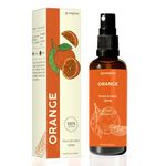Orange Room, Linen & Pillow Spray by Aromafume | 100ml/3.38 fl oz | with Pure Orange Essential Oil | Aromatherapy Spray for Relaxation, Sleep & Stress Relief | Mist for Bedding, Fabrics