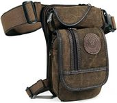 Canvas Thigh Drop Leg Bag for Men O