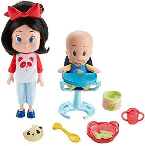 Cleo & Cuquin ¡Vamos a comer! Muñecos de la Familia Telerín (Mattel FLW49)