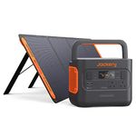 Jackery Solar Generator 1500 PRO, 1512Wh Capacity with 1X Solar Panel SolarSaga 200W for Home Backup, 2hrs Fast Charging, Emergency, Outdoor Camping