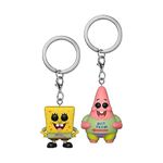 Funko Spongebob and Patrick Pop! - Keychain - Spongebob Squarepants - Boxlunch Exclusive