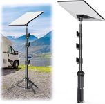 for Starlink Mini Tripod Mount, Portable Tripod Stand with 3-Level Height and Adjustable Pipe Adapter, Mounting Kit for Outdoor Camping RV Travel, Mini(V4) Internet Kit Satellite Accessories