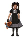 Forum Novelties CC77067 Dark Rag Doll, Black, White, L