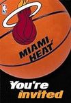 Miami Heat NBA Invitation & Thank Y