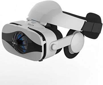 Drumstone ( with 15 Years Warranty ) Fiit VR 5F Headset with Cooling Fan Virtual Reality 3D Glasses Box for 4.0-6.4 Inch Smart Phone