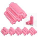 CQYTDZ 36 Pack Magic Sponge Foam Cushion Hair Styling Curler, Sponge Curler for Styling (pink) 7 x 2.5 cm