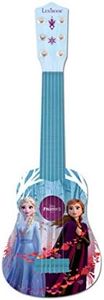 Lexibook Disney Frozen Elsa My First Guitar for Children, 6 Nylon Strings, 21’’ Long, Guide Included, Blue/Purple, K200FZ