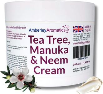 Tea Tree Manuka Neem Cream 350ml – Antibacterial, Antifungal Skin Relief