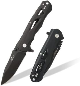 Bear OPS Rancor II Modified Drop Point Blade, CPM-S30V Steel, Black G10 Handle, Tip Down Carry Pocket Clip, Precision Ball Bearing(MC-400-B4-B-S35)