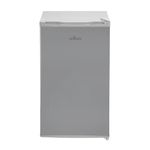 Willow W48UFIS Freestanding Under Counter Larder Fridge with Chiller Box, 90 Litre Capacity, Adjustable Feet and Reversible Door – Silver