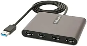 StarTech.com USB 3.0 to Quad HDMI A