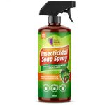 Insecticidal Soap Spray for Plants 200ml – Natural Pest Control for Indoor & Outdoor Use – Kills Aphids, Spider Mites, Whiteflies and More – Natural Insecticide for Houseplants, Vegetables and Gardens