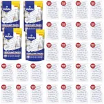 Wallaby 5 gram (1,000 Packets) Food Safe Pure White Silica Gel Desiccant Dehumidifier Packs - Rechargeable & Coated Moisture Absorbers - Protects Against Moisture Damage - (Packed in 200x Sets of 5)