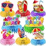 8 Pcs Summer Birthday Party Decorat