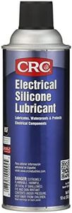 CRC Electrical Silicone Lubricant 02094 – 10 Wt Oz., Premium Grade Silicone Aerosol for High Temperature Applications