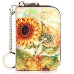 APHISON RFID Designer Bags Women's Leather Card Holder Clutch Wallets (037)