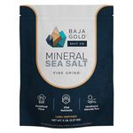 Baja Gold Mineral Sea Salt, Fine Grind, 5 Lb. Bag