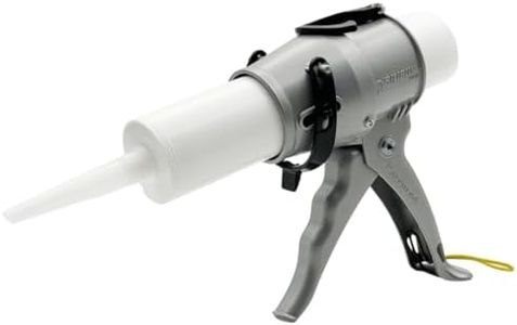 SILIGUN™ PRO Compact 24:1 Caulking Gun - No Drip Caulk Gun - Patent Design - Lightweight Aluminum Frame - Works with all 10 oz Tubes