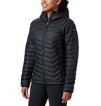 Columbia Women's Powder Lite Hooded Jacket Insulated (WK1499_Shark_XS)