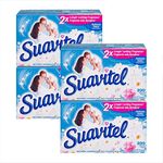 Suavitel Field Flowers Dryer Sheets, 200 Sheets, 4 Pack