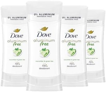 Dove 0% Aluminum Deodorant Stick Cucumber And Green Tea